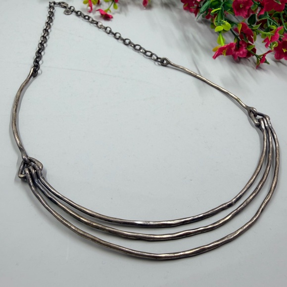 Silpada Sterling Silver Multi-Strand Minimal Necklace - Picture 2 of 4